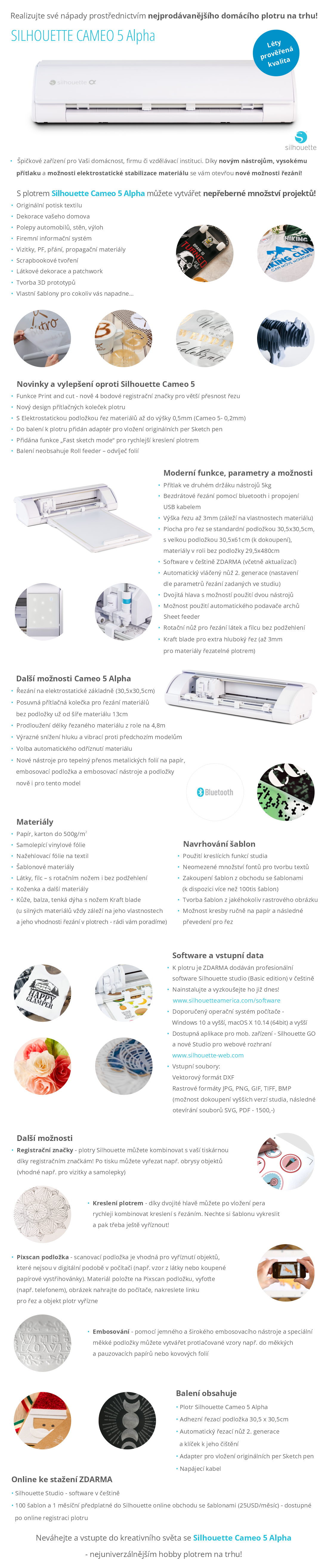 Cameo 5 Alpha_bílá